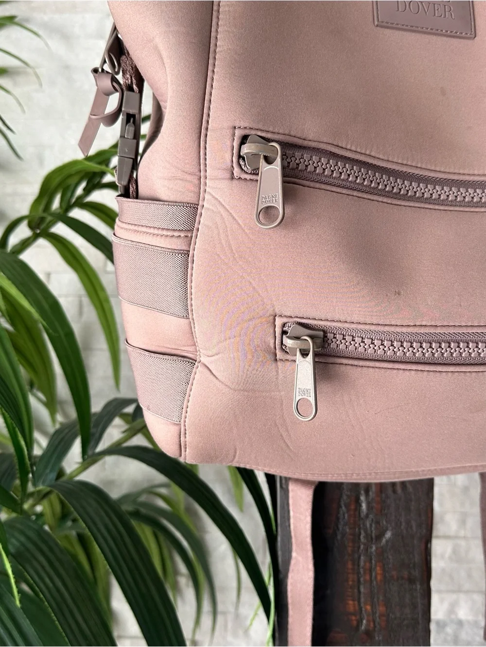 Dagne Dover Indi Diaper Bag Backpack Dune Tan/Brown